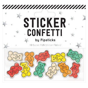 Gummy Sticker Confetti