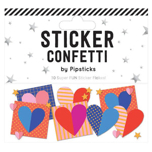 Heart Sticker Confetti