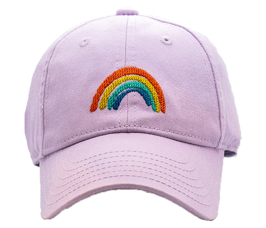 Kids Lavender Rainbow Hat