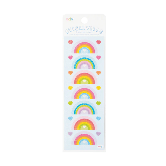 Rainbow Love Stickers