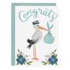 Stork Congrats Card