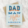 The Man, The Myth Father's Day Card