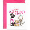 Valentine Doggies Card