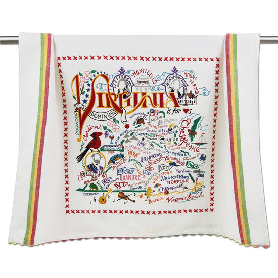 State of Virginia Dish Towel