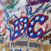 District of Columbia Embroidered Pillow